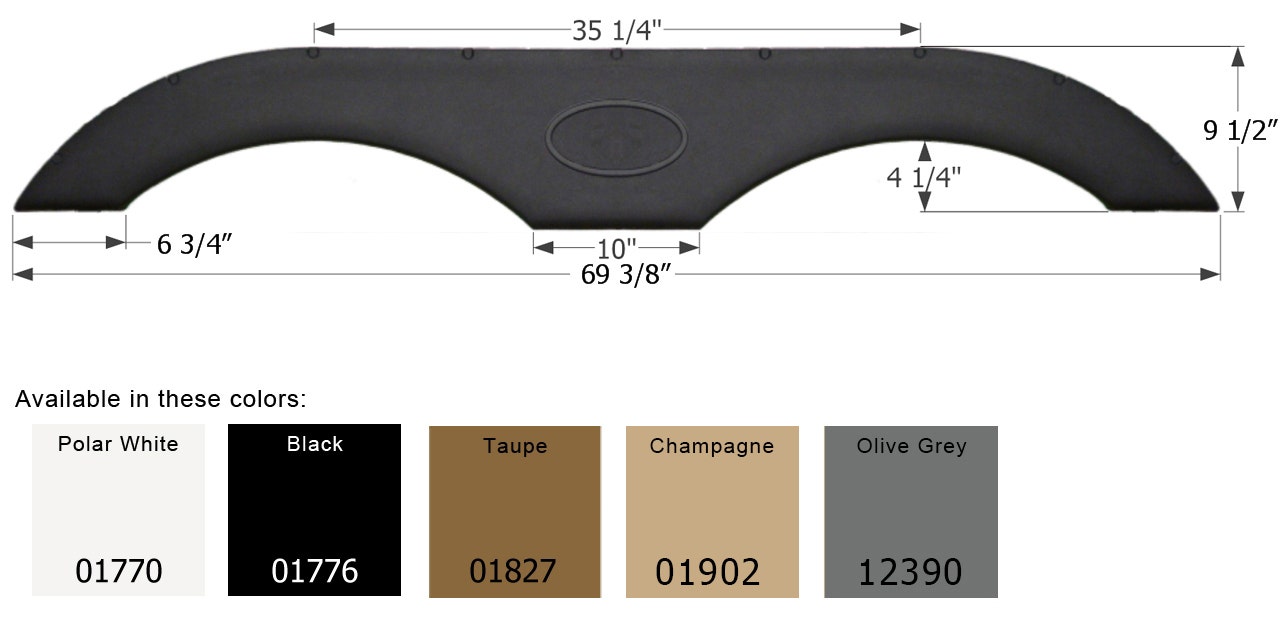 Fender Skirt Tandem Icon Fs1770 Og Fender Skirt Tandem  Fs1770 Og