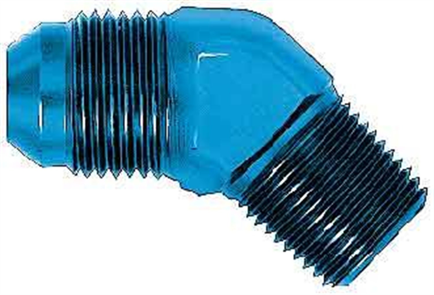Aeroquip Fbm2443 45 Deg. Male An To Pipe Adapter   45 Deg. Male An To Pipe