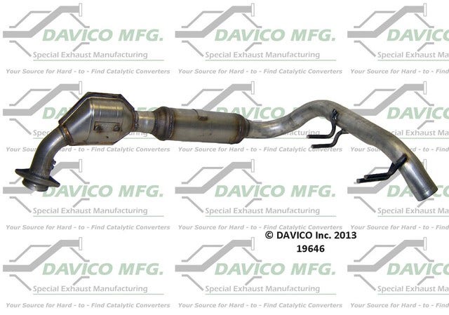 Davico Mfg Catalytic Converter P/N:19646  Catalytic Converter P/N: