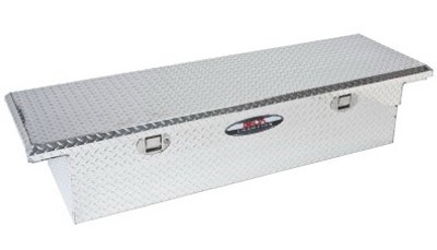 Delta Crescent Jobox Gear-Lock Black Aluminum Low-Profile Single Lid Fullsize