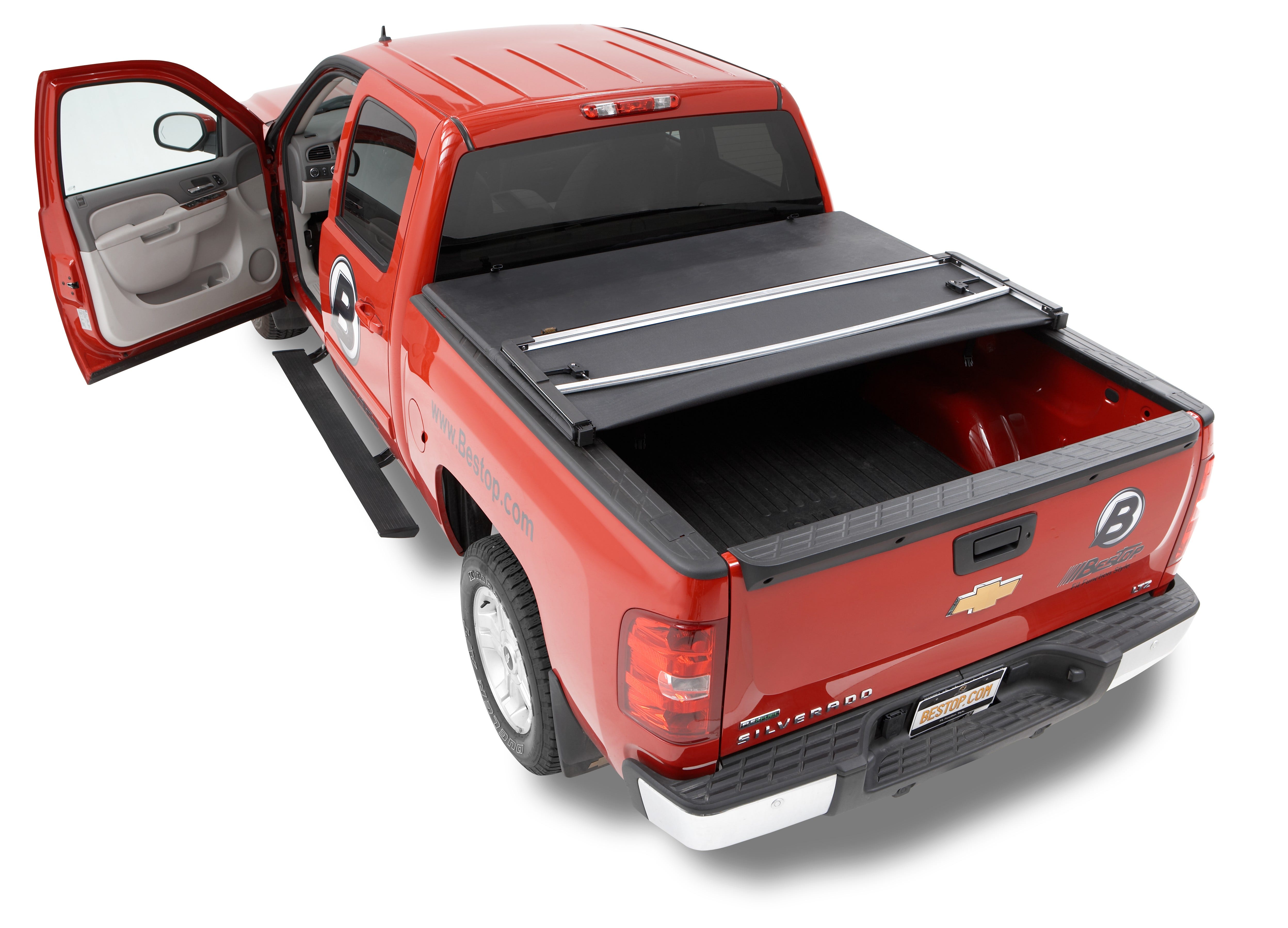 Bestop - 16217-01 - Ez-Fold Soft Tri-Fold Tonneau Cover  Ez Fold Tonneau Cover