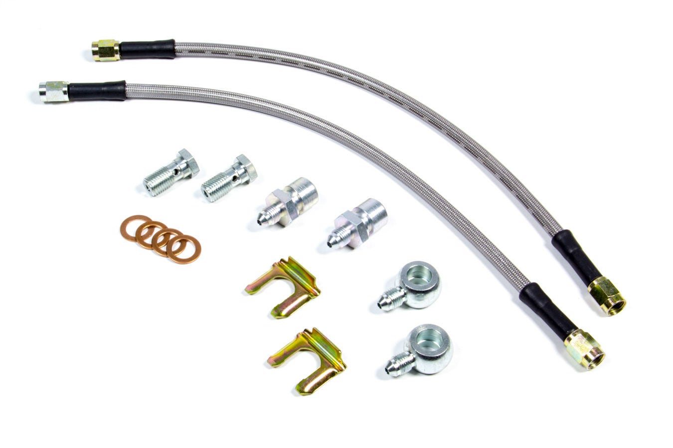 Wilwood 220-11371 Flex Line Kit Caliper (D52 14In W/Banjo 7/16-20) Wilwood  Flex