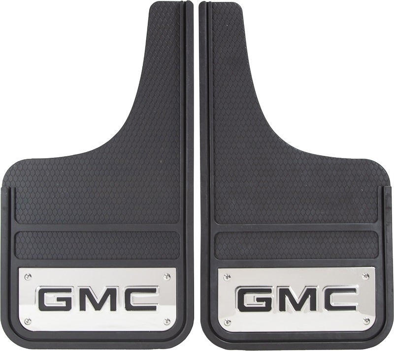 Plasticolor Gmc Heavy Duty Front 12 X 23 Mud Guards, 12" X 23" Front Mud Guards