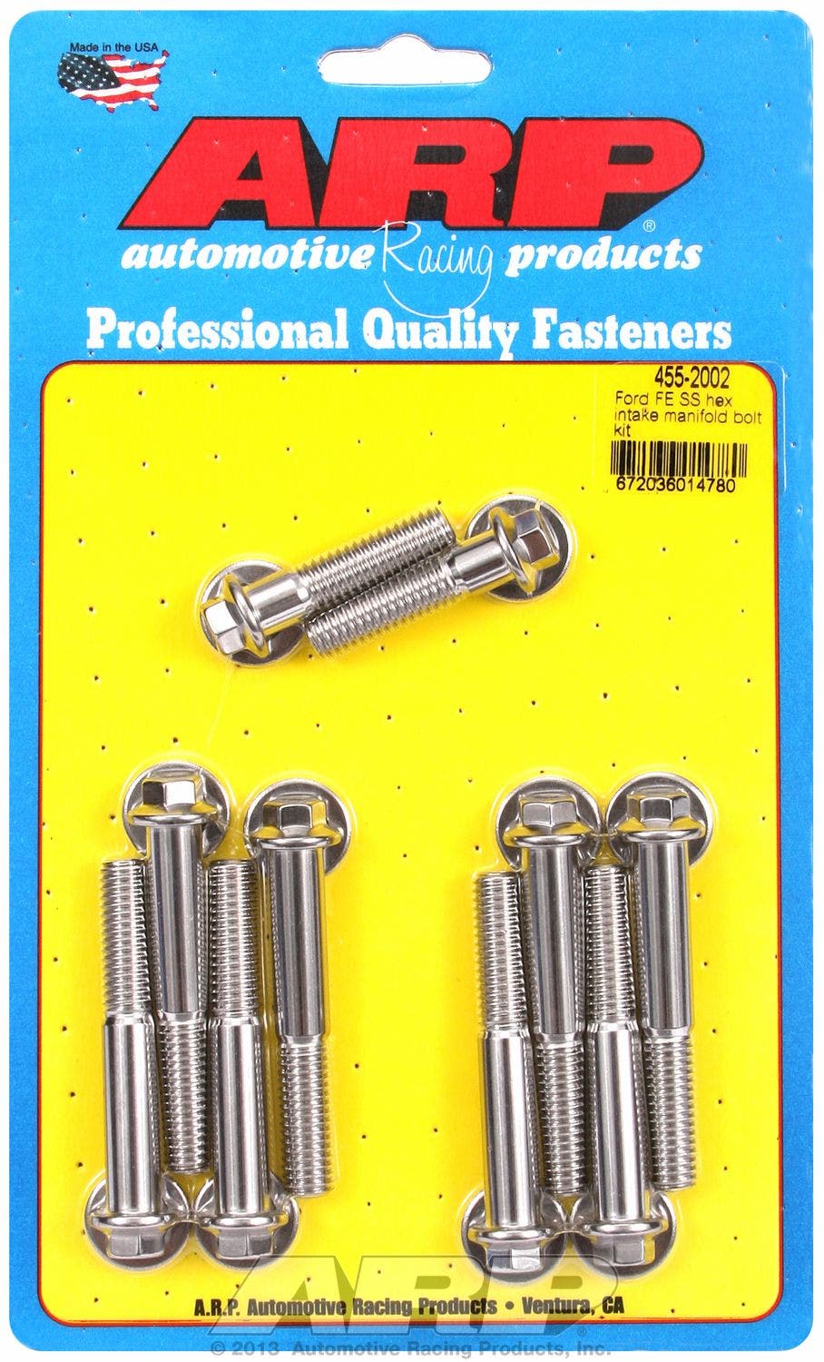 Arp 4552002 Stainless 300 Hex Intake Manifold Bolt Kit   Intake Manifold Bolt