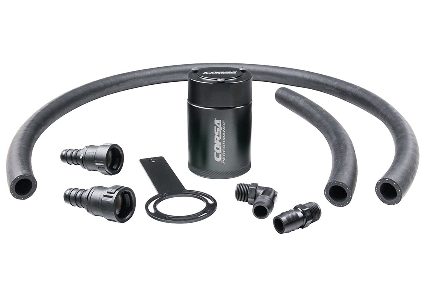Corsa Performance Cc0002 Engine Oil Catch Can Fits 18-23 Gladiator Wrangler (Jl)