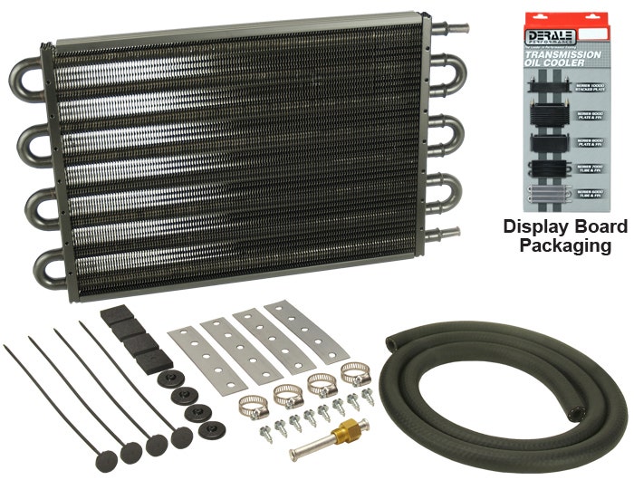 Derale 13104 Series 7000 Transmission Cooler Kit   Fluid Cooler Series 7000; Fan