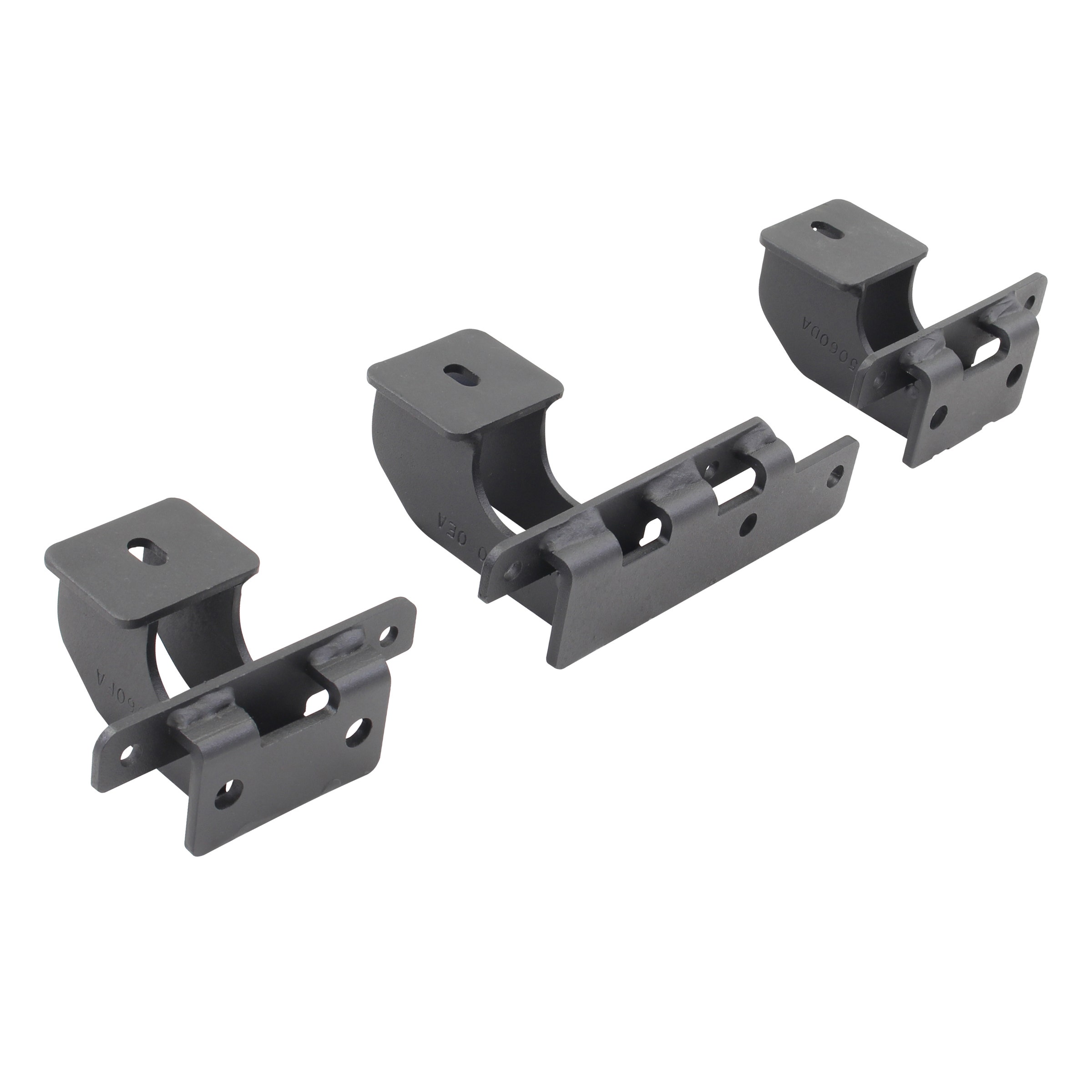 Go Rhino Brackets For Dominator Cab-Length Sidesteps  Brackets For Dominator