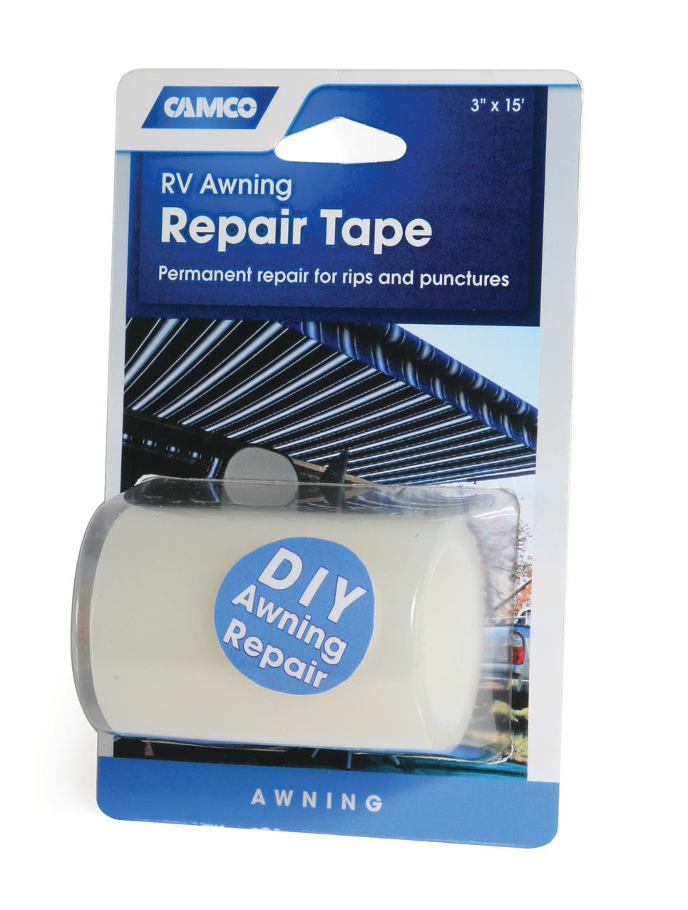 Camco 42613 3" X 15' Awning Repair Tape   Multi Purpose Tape; Type - Adhesive