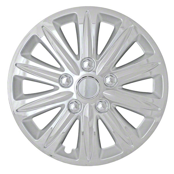 Seat Cover Space 174145 Wheel Cover  Diameter (In) - 15 Inch, Finish - Chrome