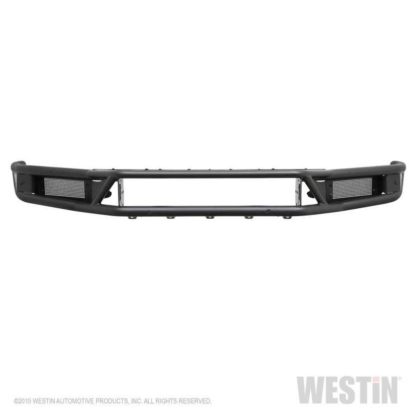 Westin 58-61215 Textured Black Outlaw Front Bumper Fits 2019-2021 Silverado 1500