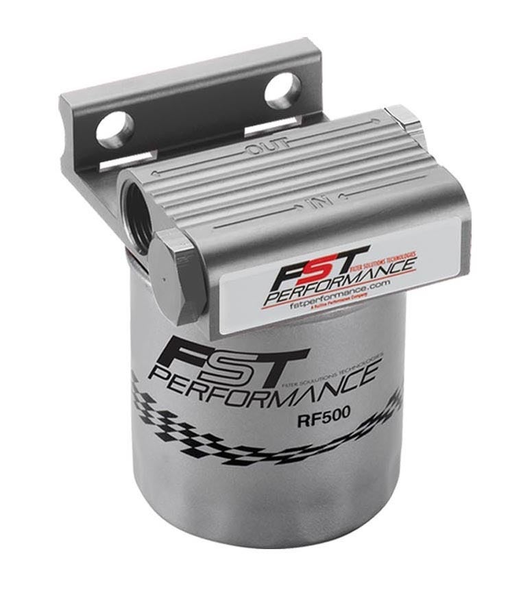 Fst Performance Rpm350 Flomax 350 Clear Anodized -6/-8 An Port Fuel Filter/Water