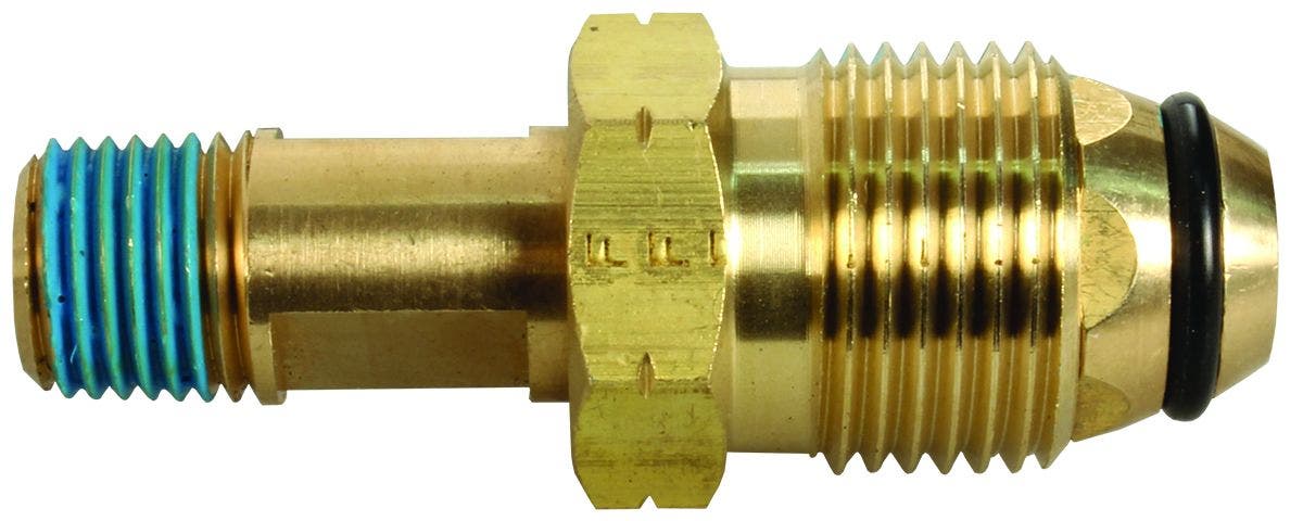 Jr Products 07-30065 Pol Tailpiece   Propane Adapter Fitting; End Size1 - 1/4
