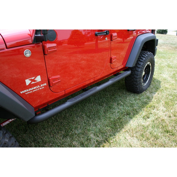 Rugged Ridge 11591.06 Side Tube Step Fits 07-18 Wrangler (Jk)  11580.6 Trailer