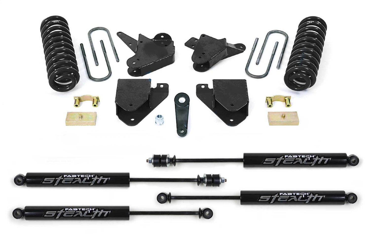 Fabtech K2100m Basic Lift System W/Shocks   Basic Lift System W/Shocks