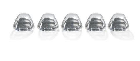 Recon 264142Cl Clear Cab Roof Lights 1999-2012 Ford Super Duty (5-Piece Set)