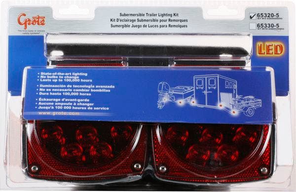 Grote 65320-5 Submersible Led Trailer Lighting Kit (Without Clearance Marker)