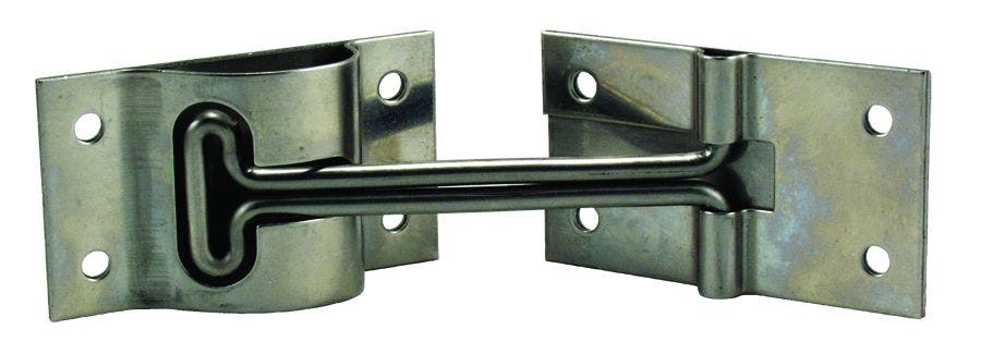 Jr Products 10515 Stainless Steel T-Style Door Holder - 4"   Door Catch; Used To