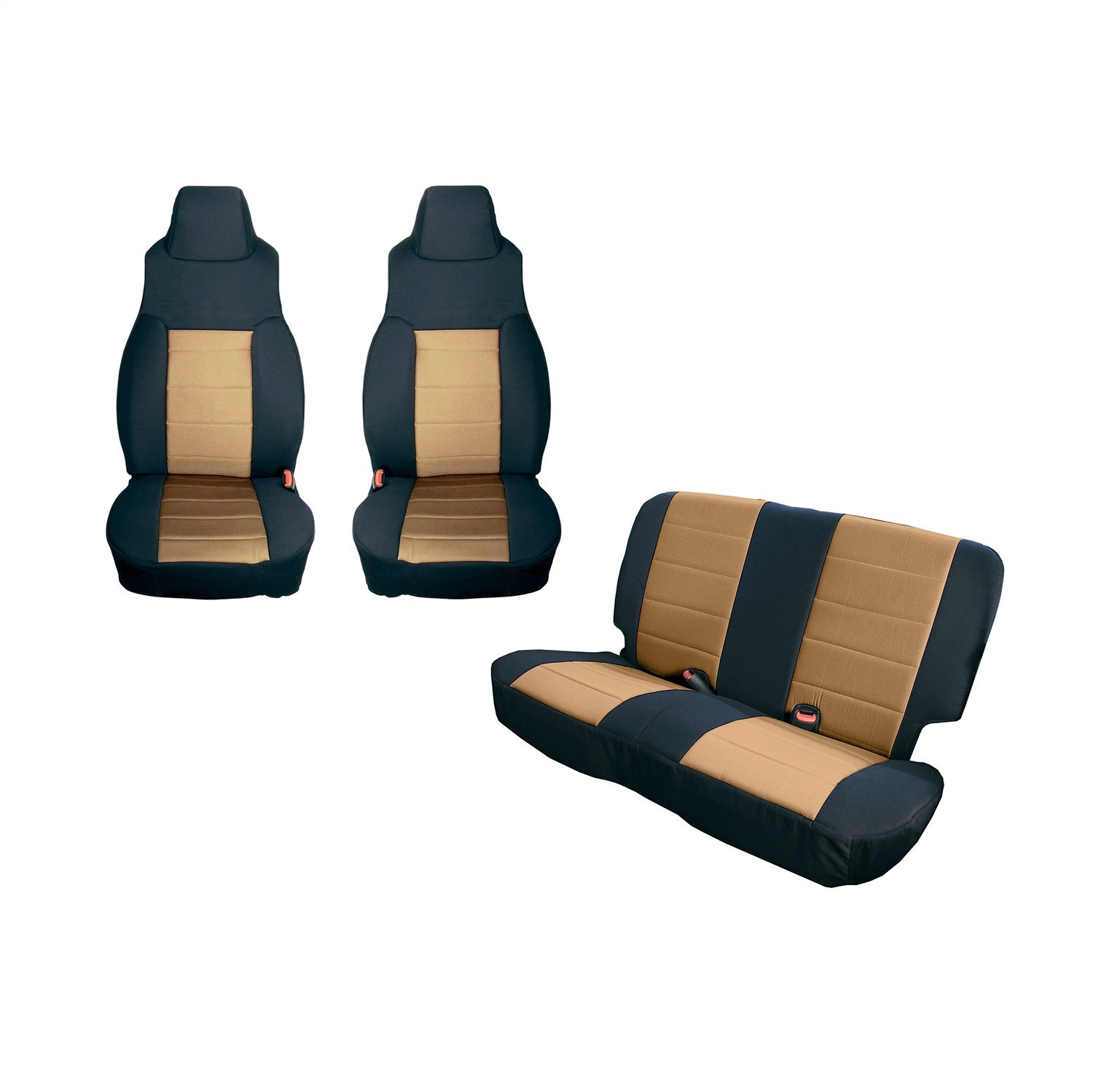 Rugged Ridge 13291.04 Seat Cover Kit Fits 91-95 Wrangler (Yj)   Seat Cover Kit