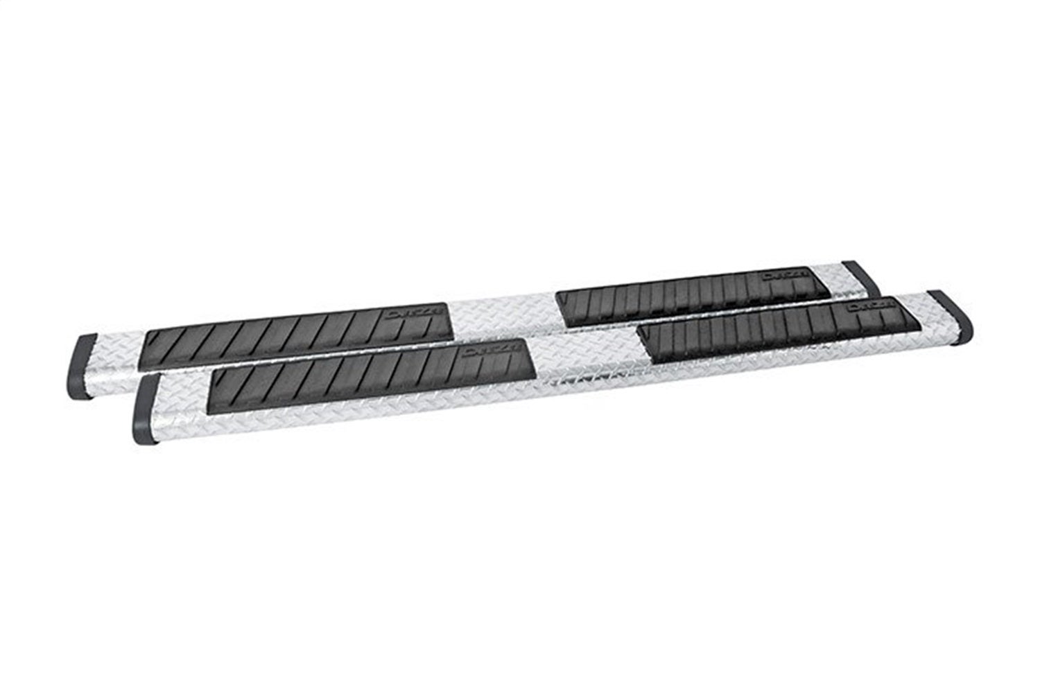 Dee Zee Dz16412 Black-Tread Aluminum Side Step 6 In. Oval Cab Length