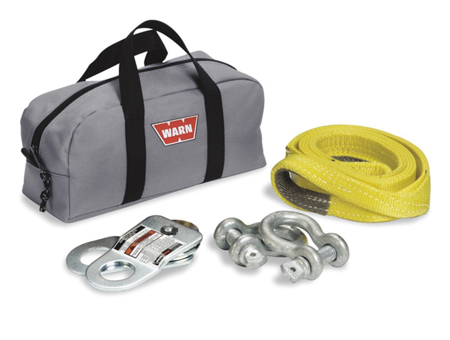 Warn 70792 Winch Rigging Kit  Industries 66405 Brush Guard Trans4mer (R); Type -