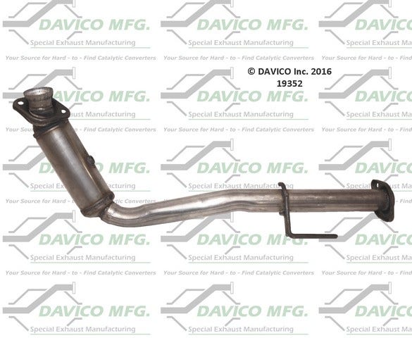 Davico Mfg Catalytic Converter P/N:19352  Catalytic Converter P/N: