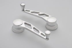Lokar Idh-2015 Polished Billet Aluminum Window Crank - Pair  Performance