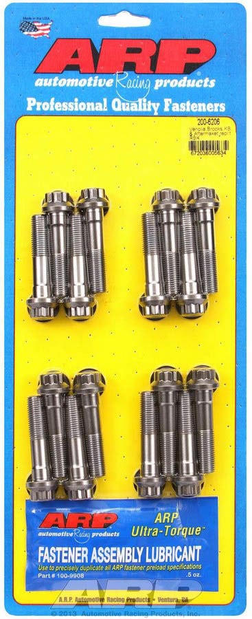 Arp 200-6206 7/16" Replacement Rod Bolt Kit - 16 Piece Arp  7/16  Replacement
