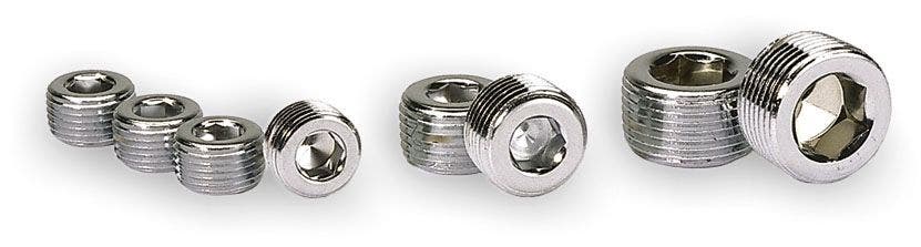 Moroso 39154 3/4" Npt Chrome Plug  Performance 38764 Torque Converter Bolt;