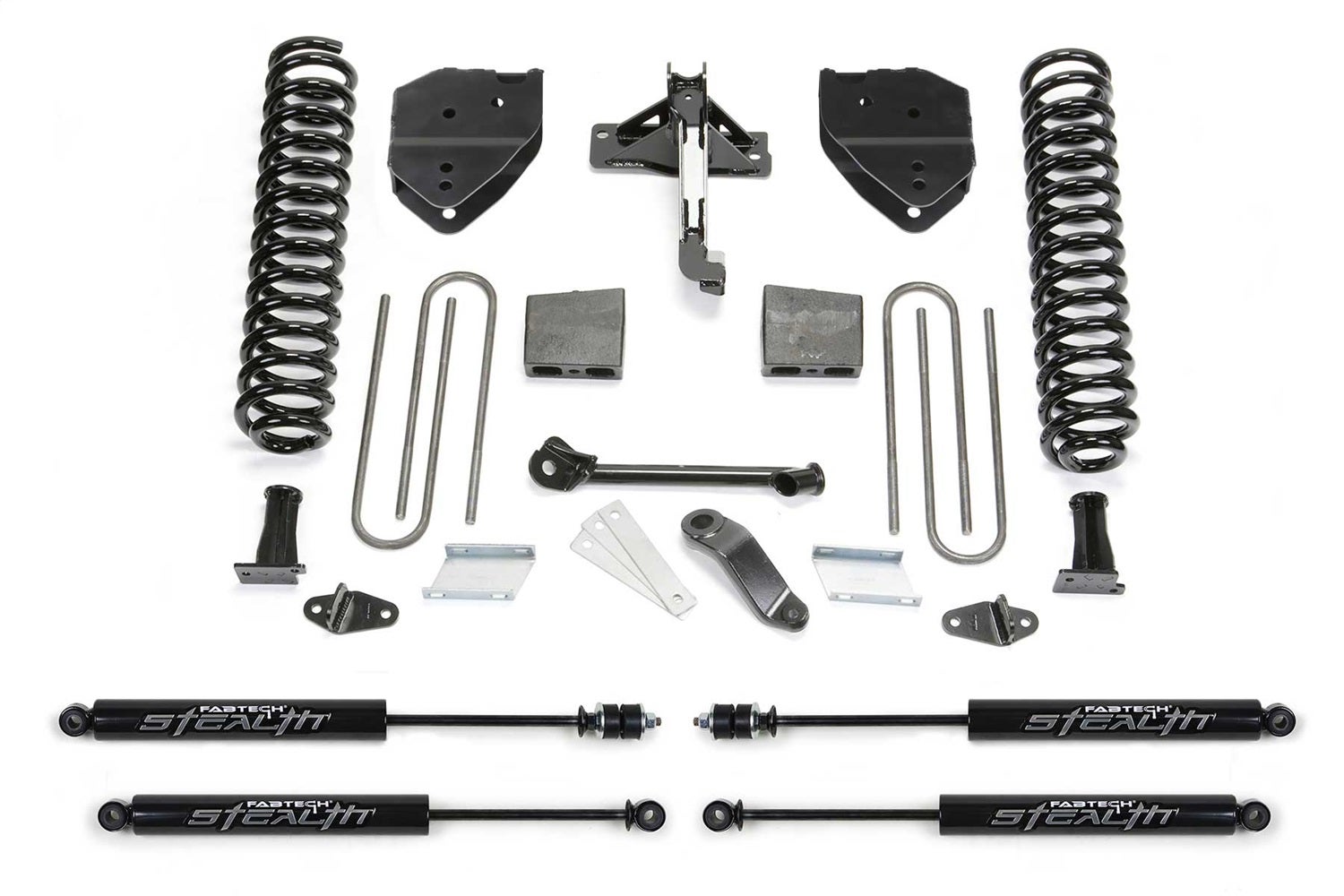 Fabtech K2252m Basic Lift System W/Shocks Fits F-250 Super Duty F-350 Super Duty