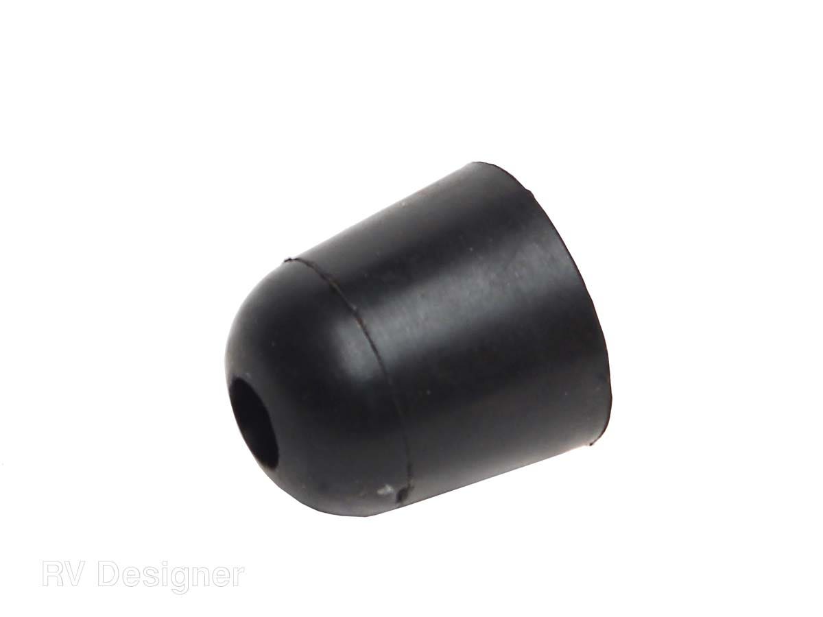 Rv Designer E228 1' Door Bumper   Door Stop Bumper; Color - Black, Material -