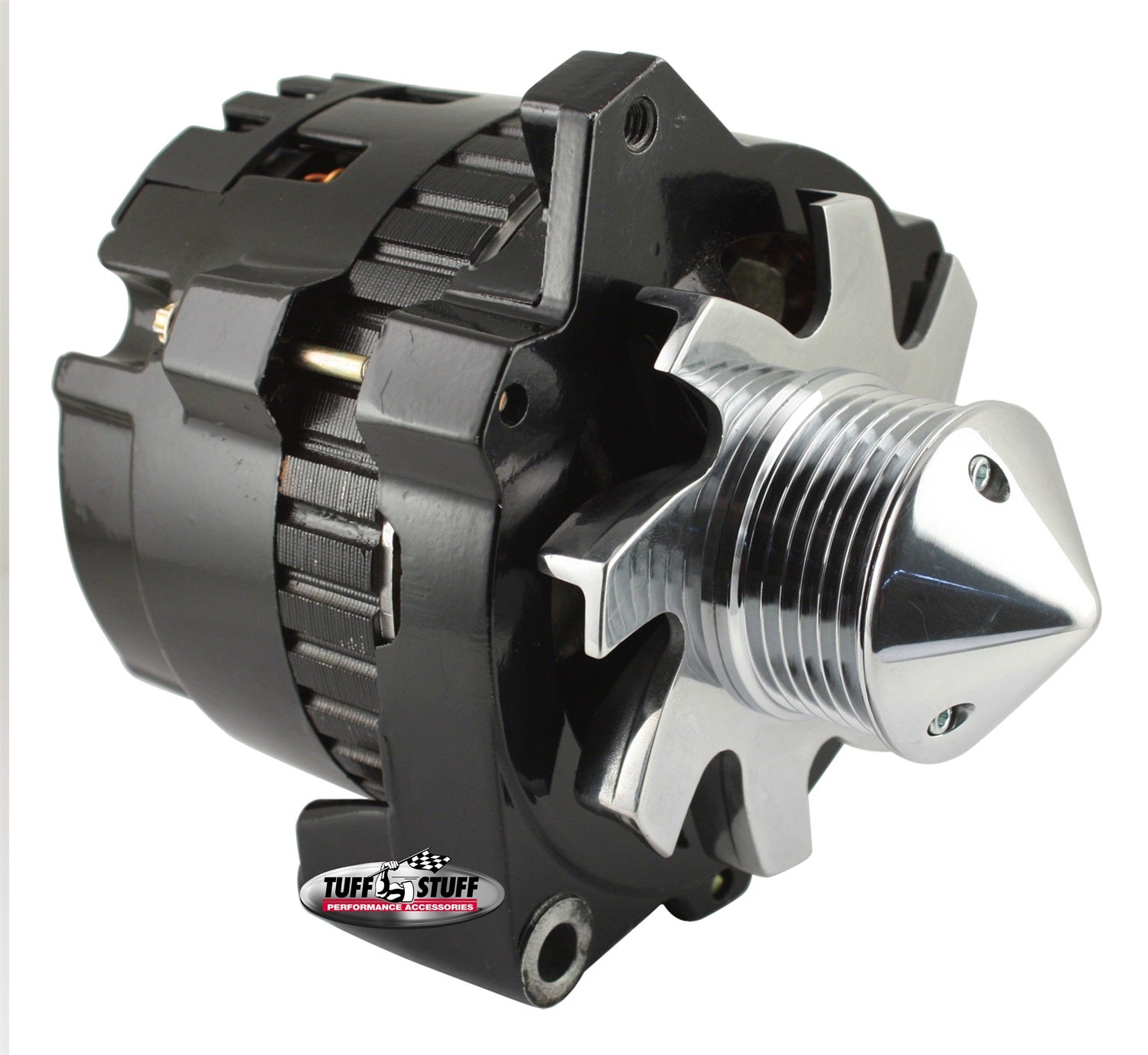 Tuff Stuff Performance 7861Cbull6g Silver Bullet Alternator Tuff Stuff