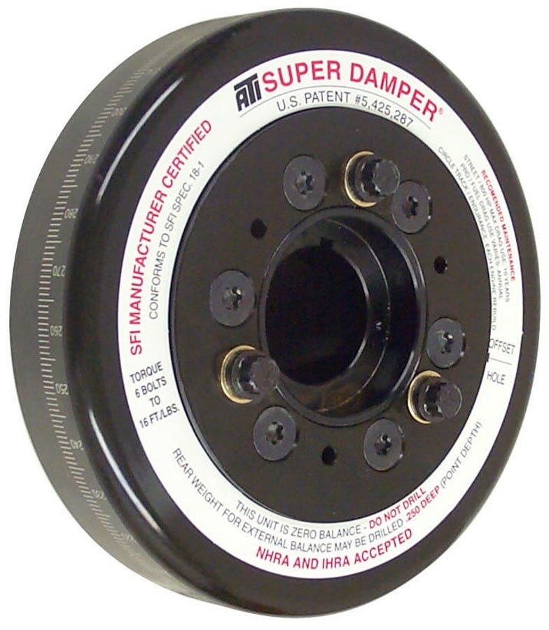 Ati Performance Products 917236 6-3/8" Harmonic Damper For Small Block Chevrolet