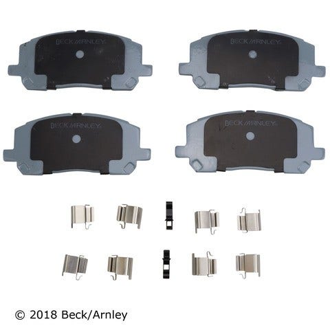 Beck/Arnley Disc Brake Pad Set P/N:085-6658  Disc Brake Pad Set P/N: