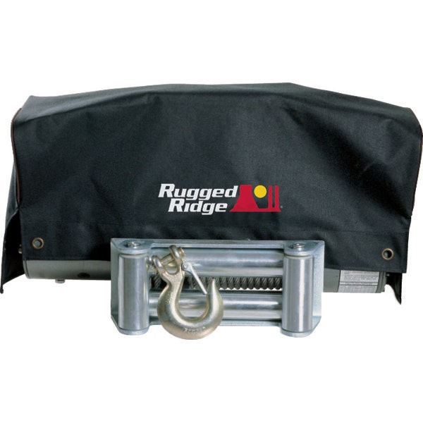 Rugged Ridge 15102.02 Winch Cover   Winch Cover; Compatibility - Winch, Logo -