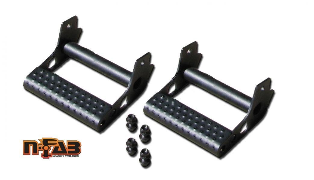 N-Fab Jpts32 Rock Rail Detachable Step   Truck Step Rkr Series; Style - Flat