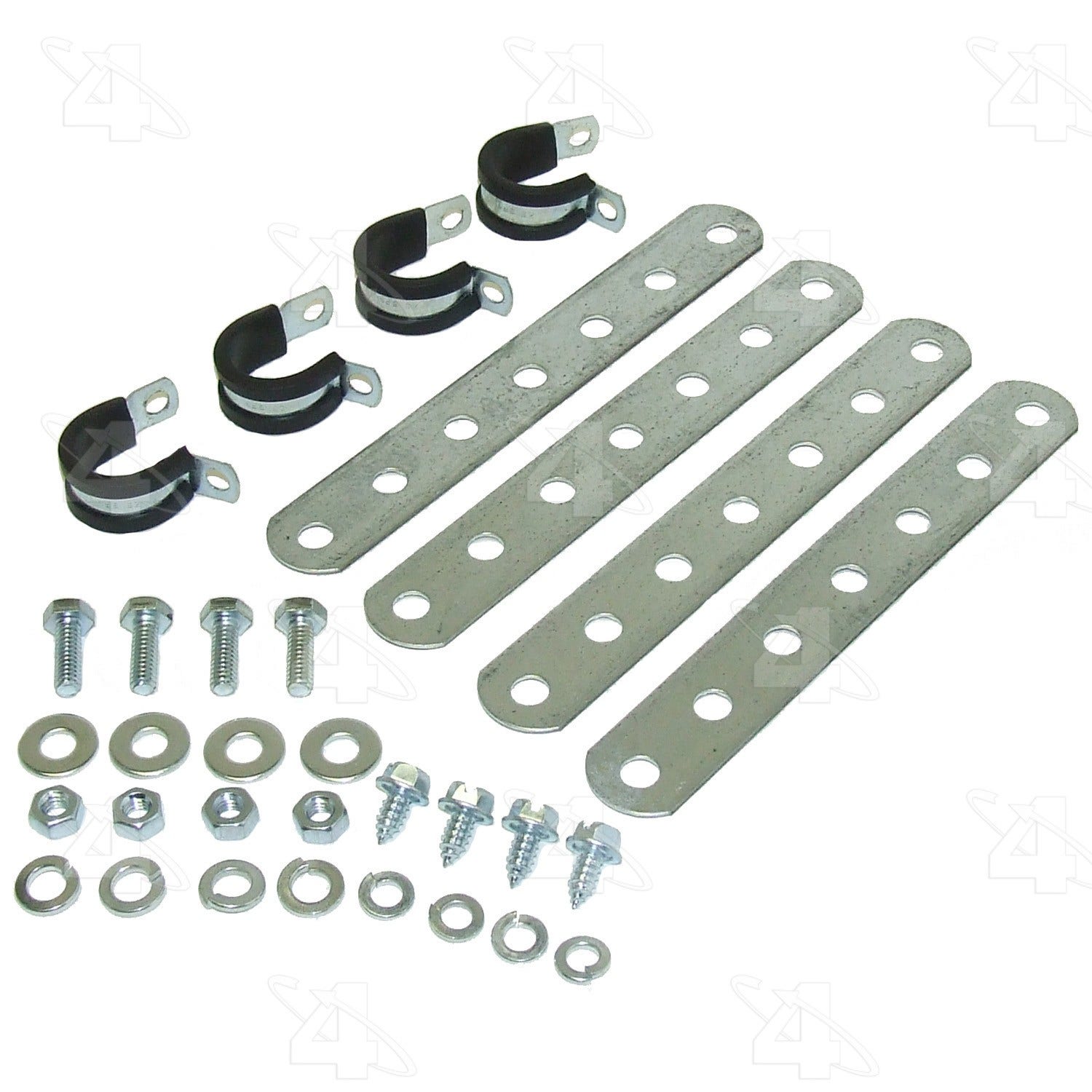 Hayden Automatic Transmission Oil Cooler Mounting Kit,Engine Oil Cooler Mounting