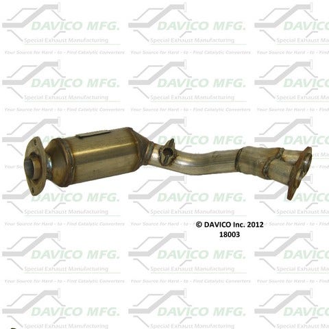 Davico Mfg Catalytic Converter P/N:18003  Catalytic Converter P/N: