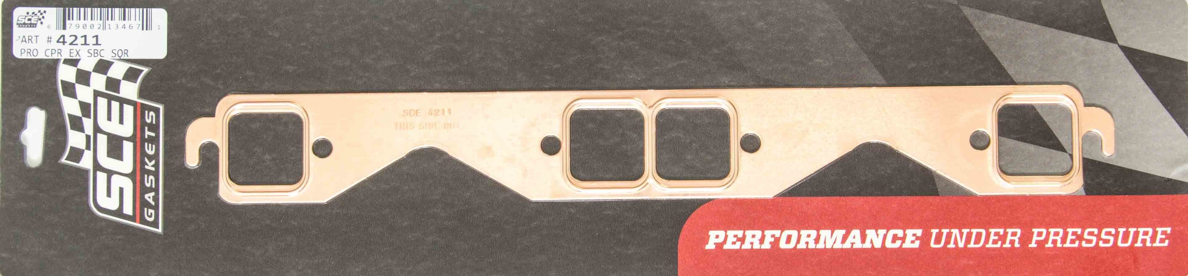 Sce Gasket 4211 Copper Exhaust Gasket Set Sce Gasket  Copper Exhaust Gasket Set