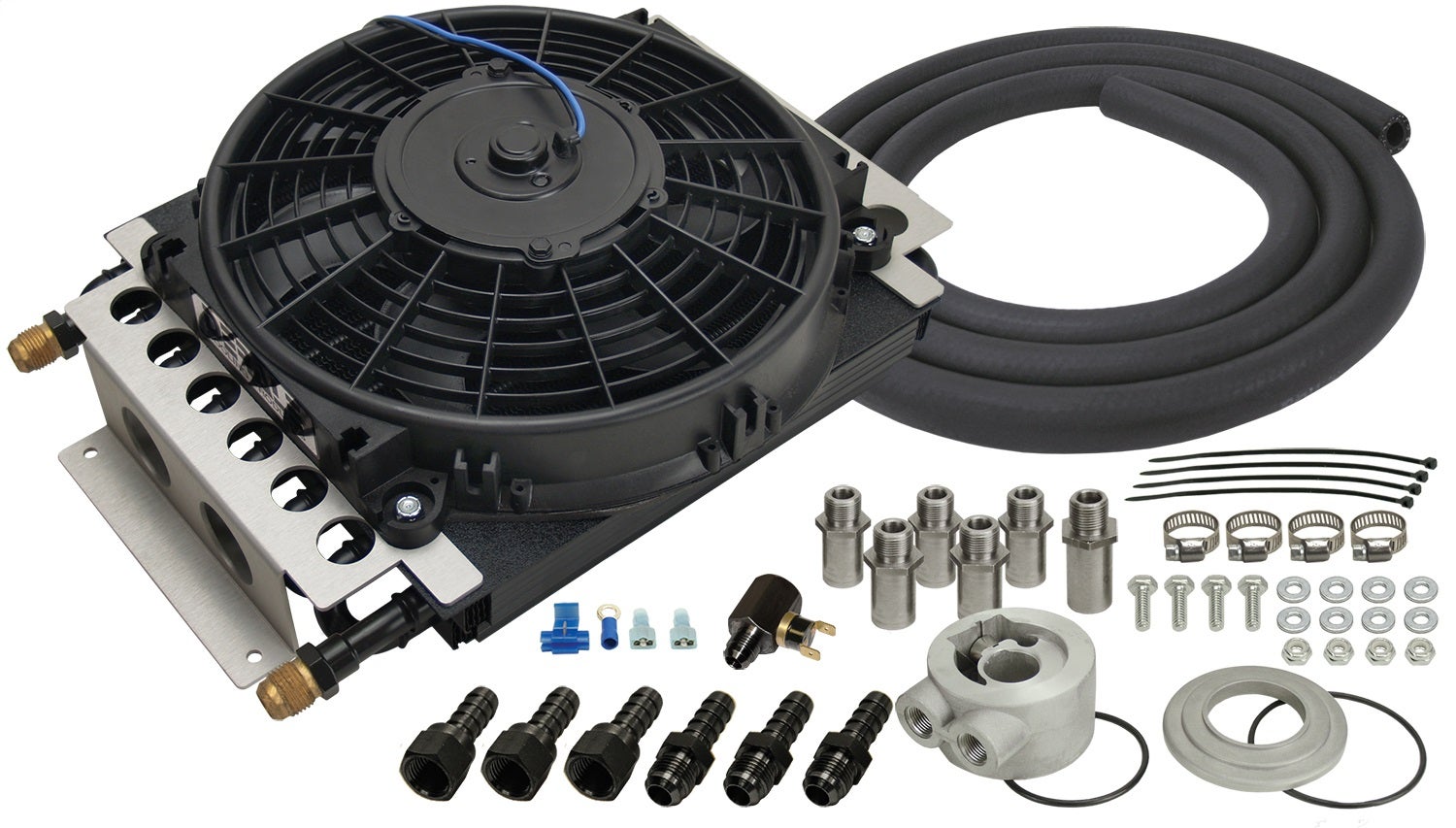 Derale 15500 Electra-Cool Remote Engine Oil Cooler Kit   Electra-Cool Remote