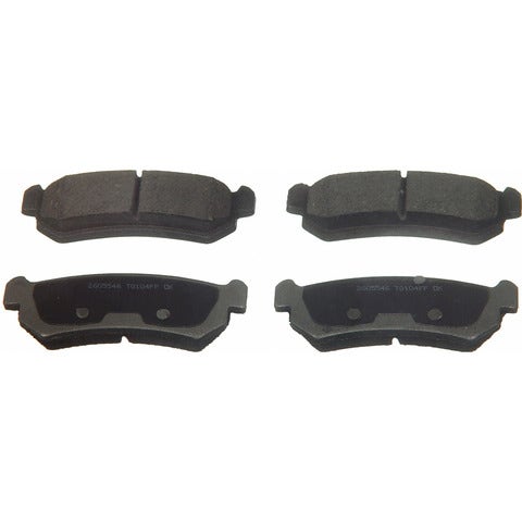 Wagner Brake Disc Brake Pad Set P/N:Pd1036  Disc Brake Pad Set P/N: