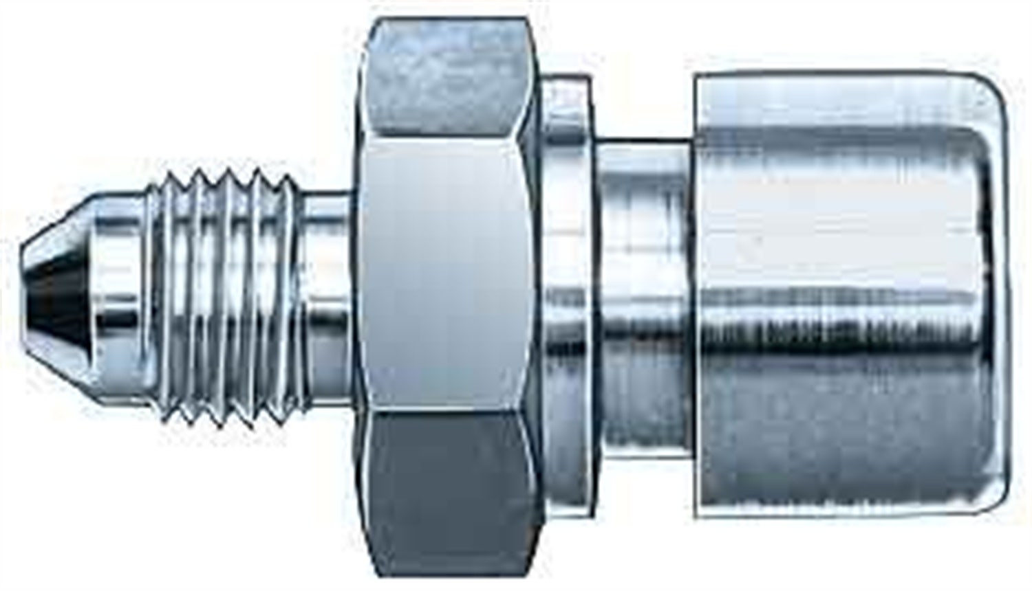 Aeroquip Fcm2945 S.A.E. 37 Deg. Male Flare To Female Metric Flare  Fcm2881