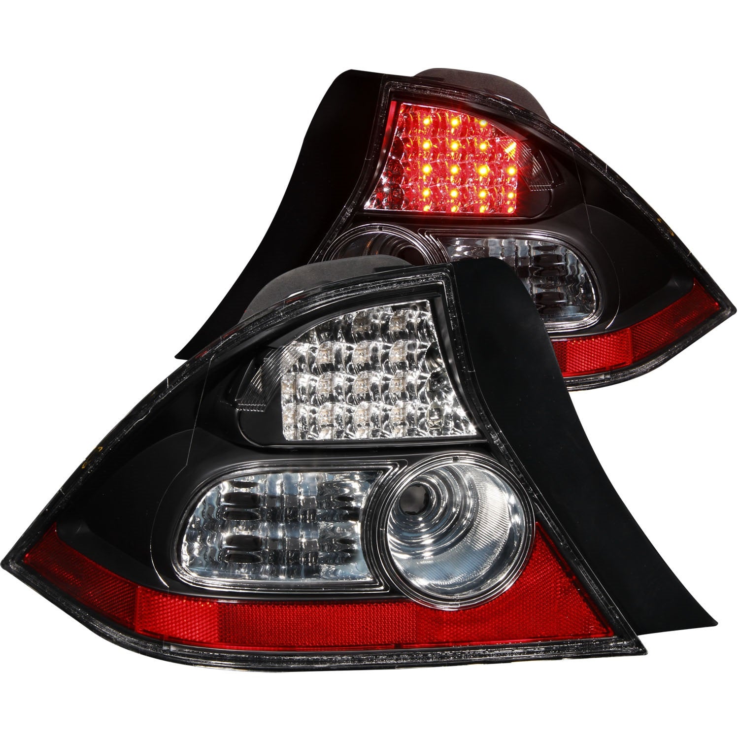 Anzo Usa 321035 Tail Light Assembly Fits 04-05 Civic   Tail Light Assembly Fits