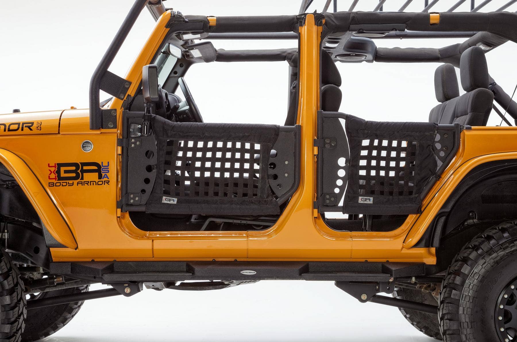 Body Armor Jk-6139 Trail Doors Fits 07-18 Wrangler (Jk) Wrangler (Jl)  Trail
