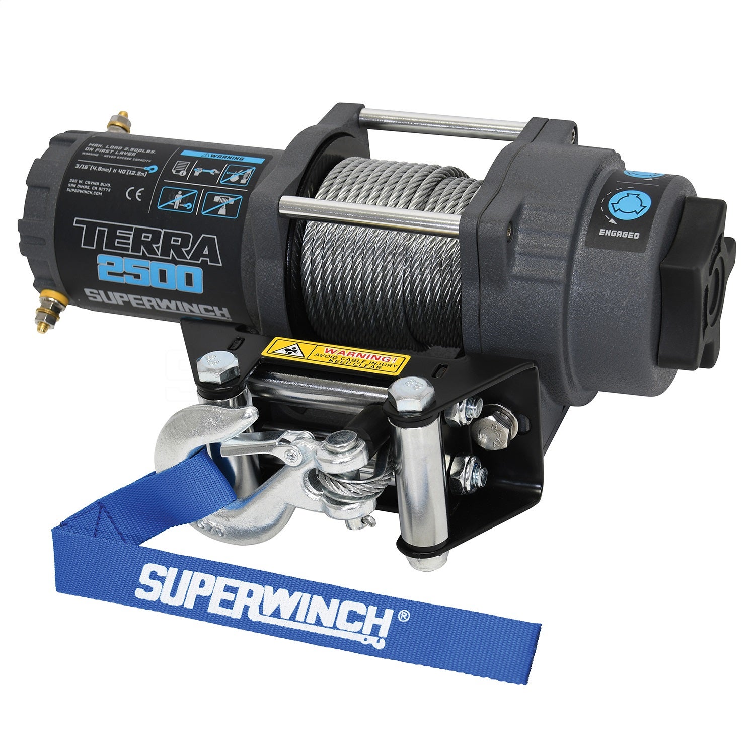 Superwinch 1125260 Terra 2500 Winch   Terra 2500 Winch