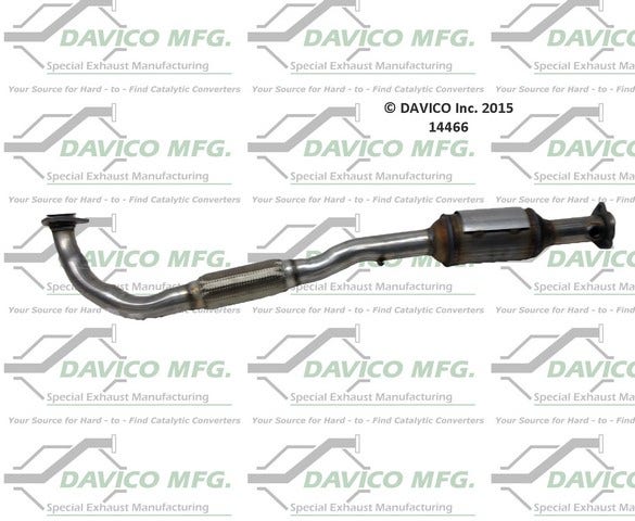 Davico Mfg Catalytic Converter P/N:14466  Catalytic Converter P/N: