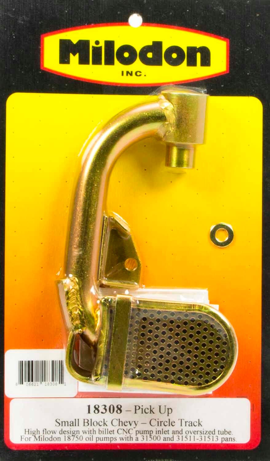 Milodon 18308 Oil Pump Pick-Up Tube   Oil Pump Pick-Up Tube