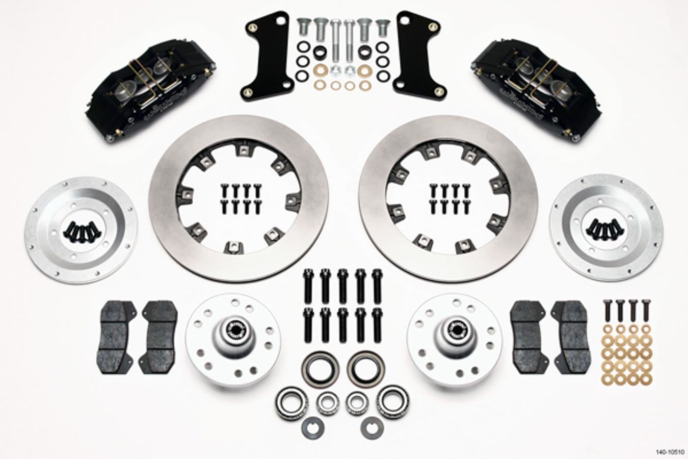 Wilwood 140-10510 Front Disc Brake Kit (67-69 Camaro 12.19In), 1 Pack Wilwood