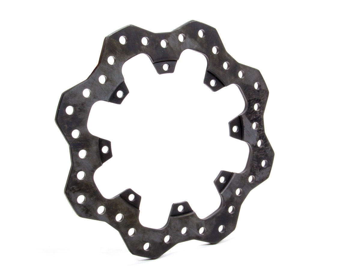Wilwood 160-9772 Drilled Steel Scalloped Rotor Wilwood  Drilled Steel Scalloped