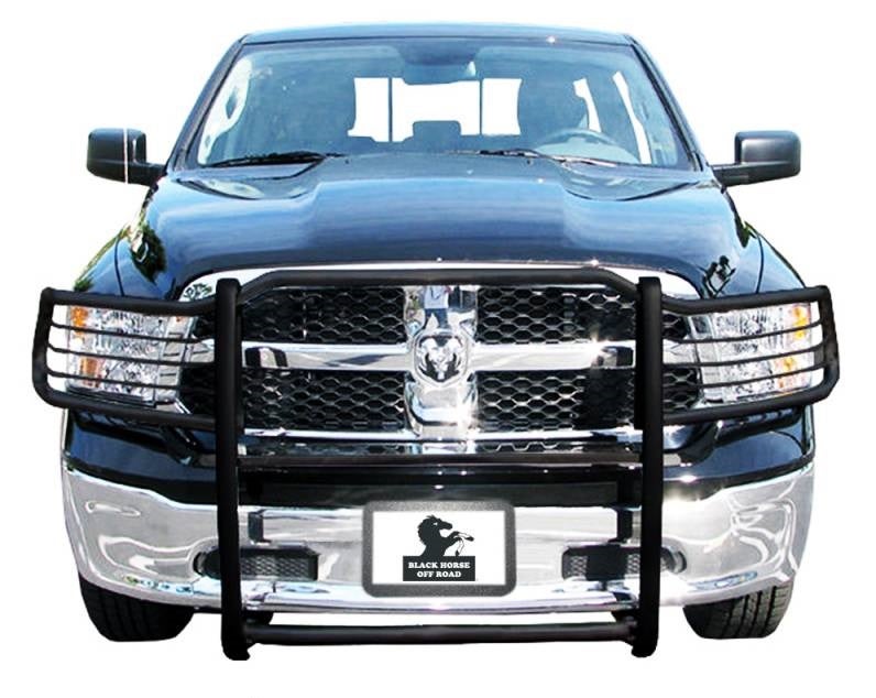 Black Horse Grille Guard 17Dg109ma - 2009-2018 Black Dodge Ram 1500/2019-2020