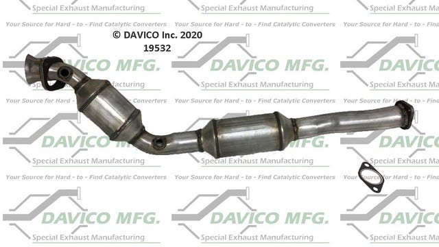 Davico Mfg Catalytic Converter P/N:19532  Catalytic Converter P/N: